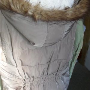 Green Tea hooded vest size XXL